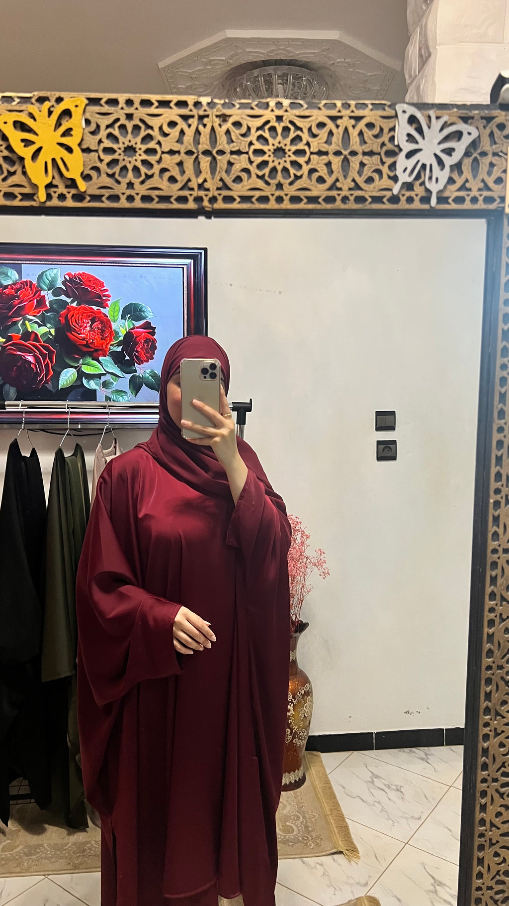 Cape Farasha + Foulard Offert – Élégance &amp; Confort Absolu